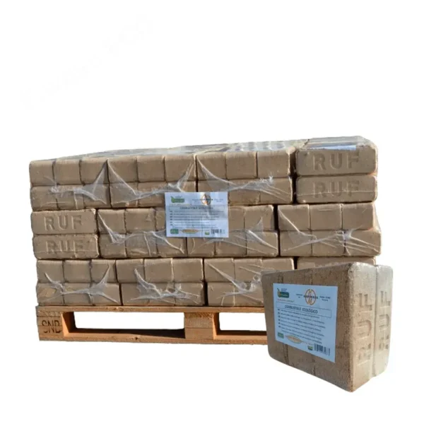 Briquetas RU137,89 pino 45 paquetes x 6