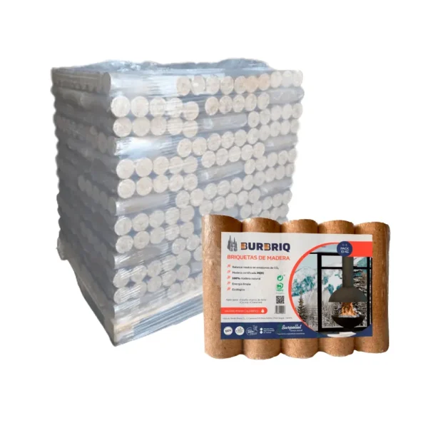 Briquetas burbriq 104 paquetes
