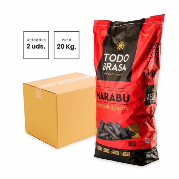 Carbon marabu rojo