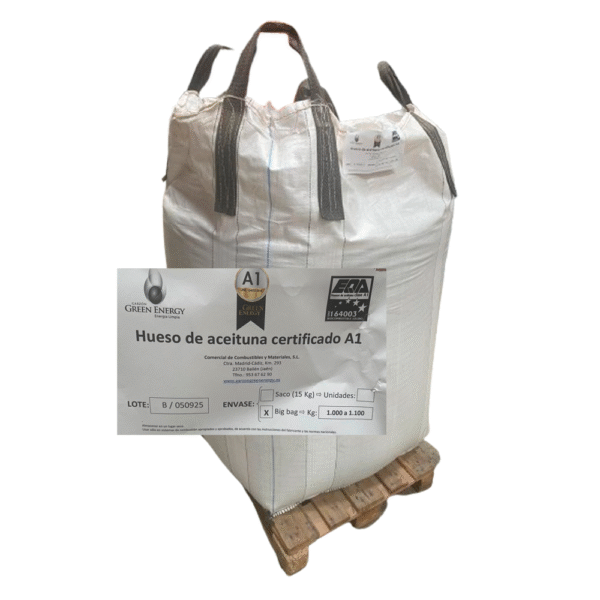 Hueso de aceituna Garzon Green Energy Bigbag 1000kg