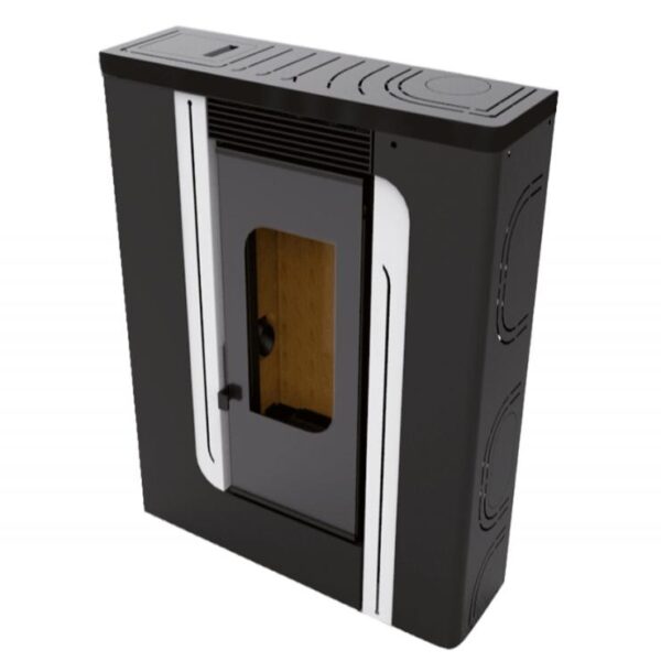 Estufa de pellets aire pasillo cristal serigrafiado BP-300 K