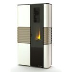 Termoestufa de pellets Ungaro mod. Mariquita Clásico